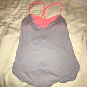 Lululemon work out tank with built in sports bra